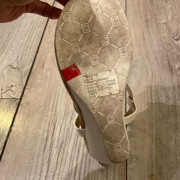 Chaps Womens Strappy Cork Sandals Size 9.5 - Picture 5 of 9